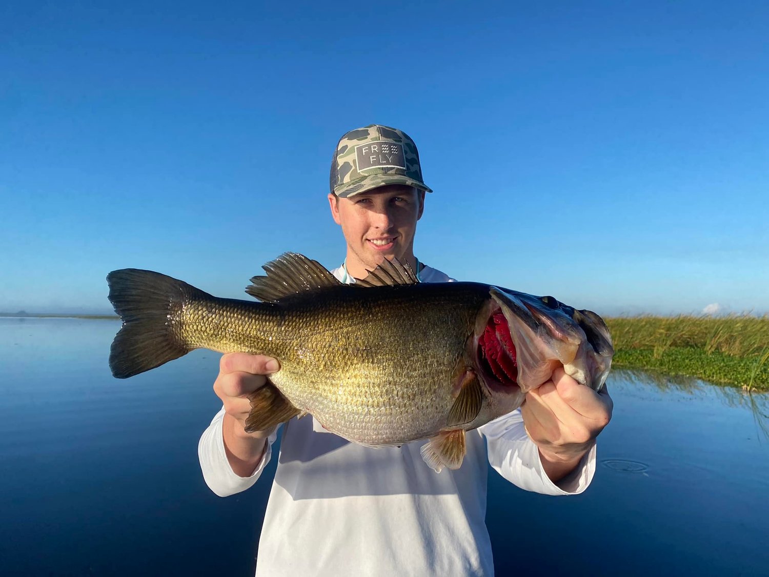 JJ Bass Fishing shared this photo from Lake Okeechobee on Sept. 14. "Let's go fishing!" they shared. [Photo courtesy JJ Bass Fishing]